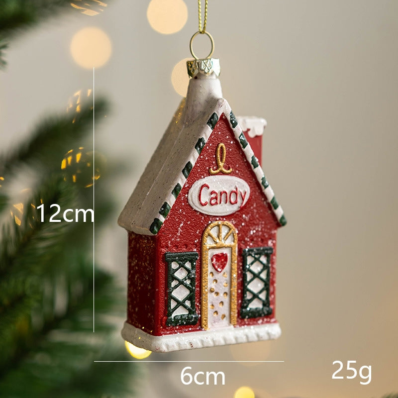 Christmas Tree Ornaments Painted Decorations