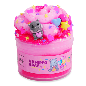 PeachyBbies 7 oz BB Hippo BDay Slime