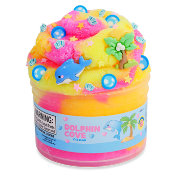 PeachyBbies 7 oz Dolphin Cove Slime