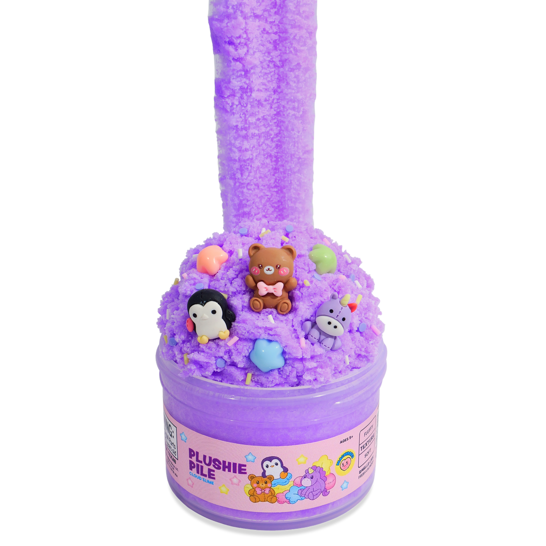 PeachyBbies 7 oz Plushie Pile Slime