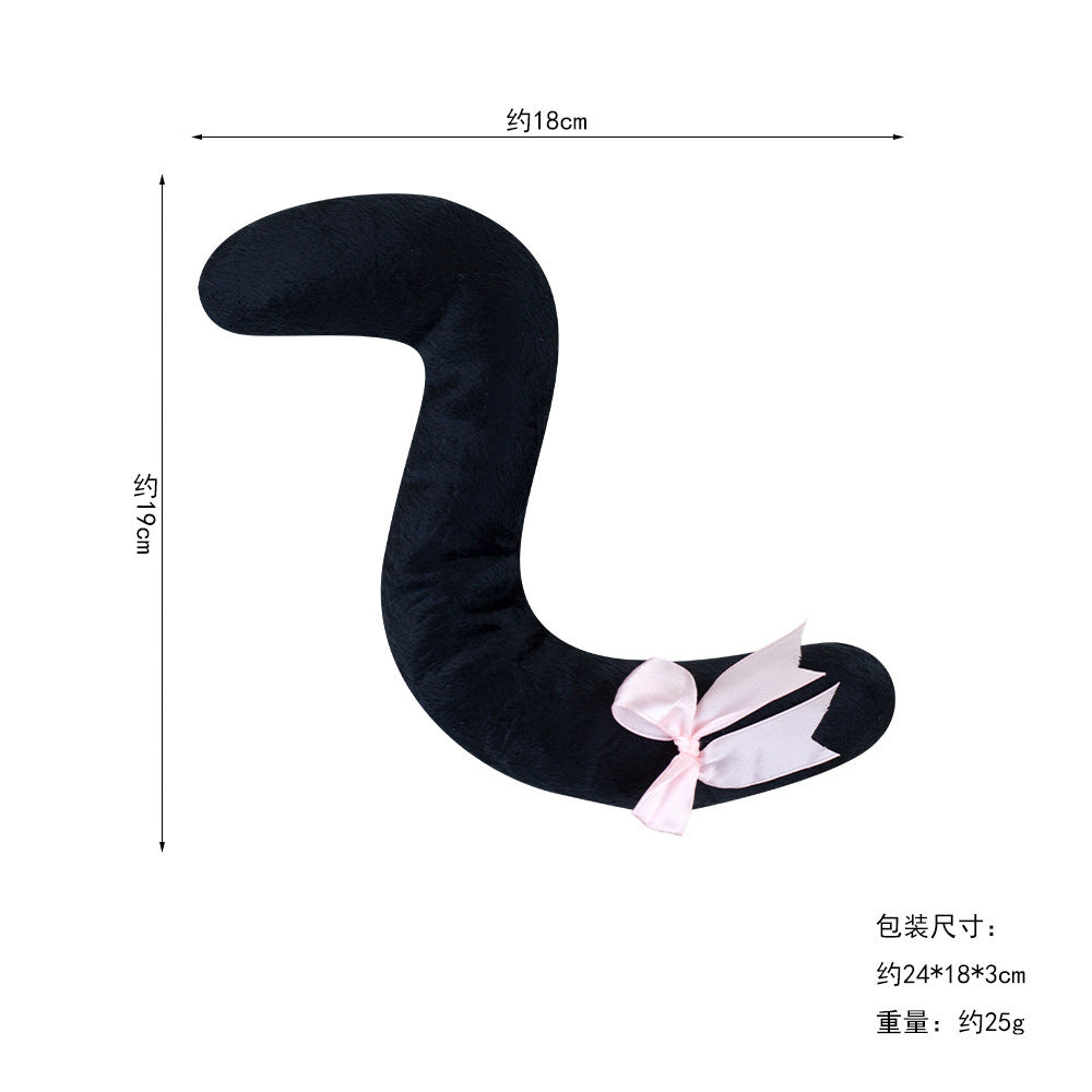 Halloween Animal Tail Costume Cow Tiger Tail Set