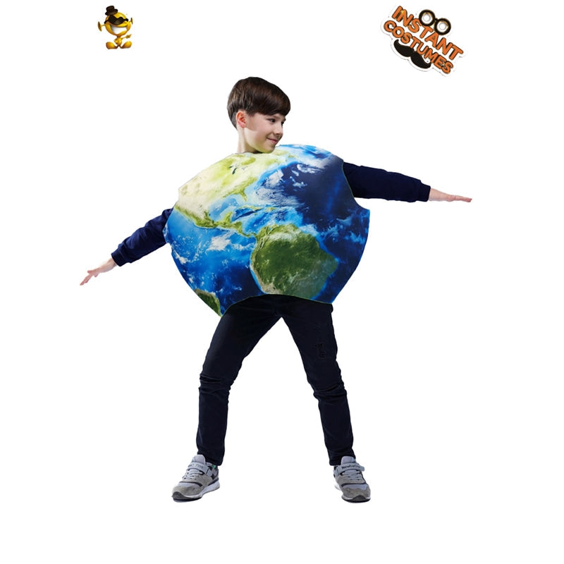 Halloween Adult Kids Earth Costume Cosplay Party Stage Performance
