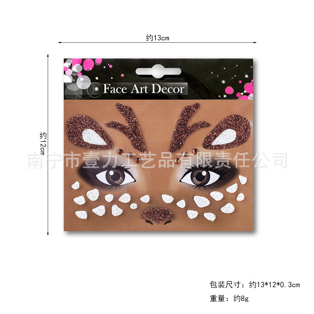Christmas Reindeer Antler Headband For Kids Party Costume
