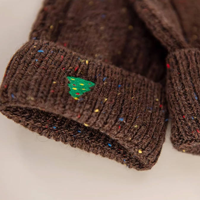 Winter Wool Christmas Theme Warm Thick Socks Set