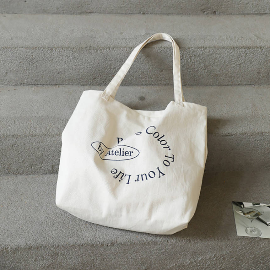 Women Casual Canvas Retro Simple Printed Stylish Tote Bag