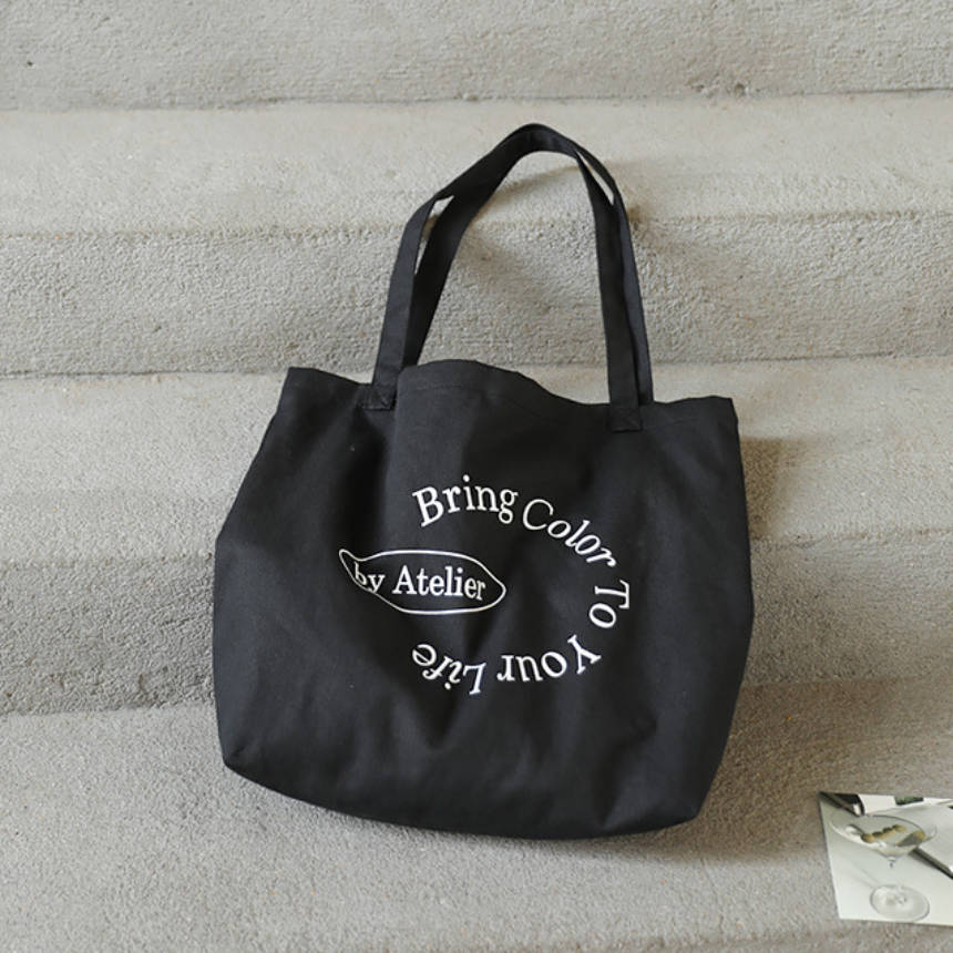 Women Casual Canvas Retro Simple Printed Stylish Tote Bag