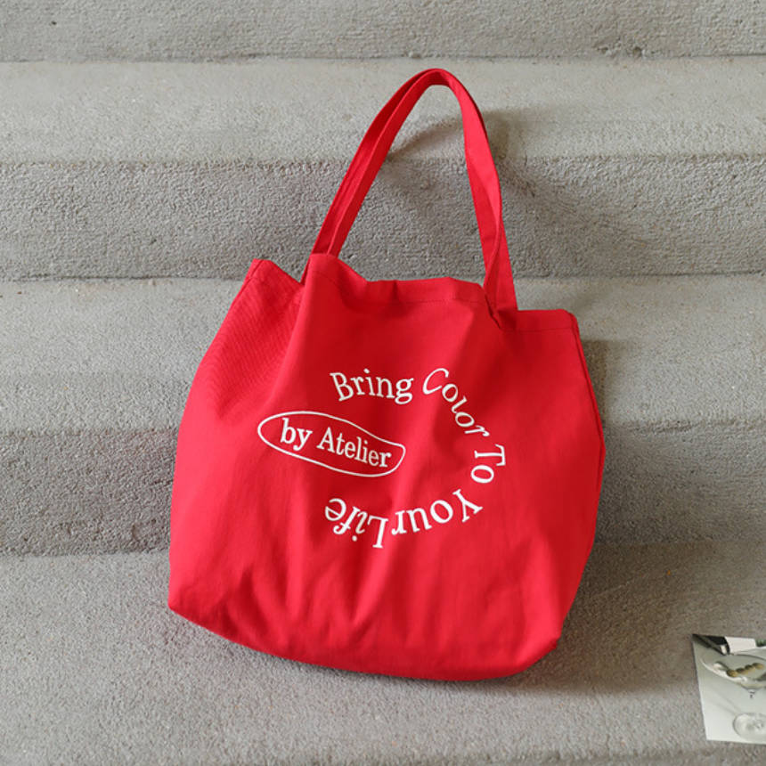 Women Casual Canvas Retro Simple Printed Stylish Tote Bag