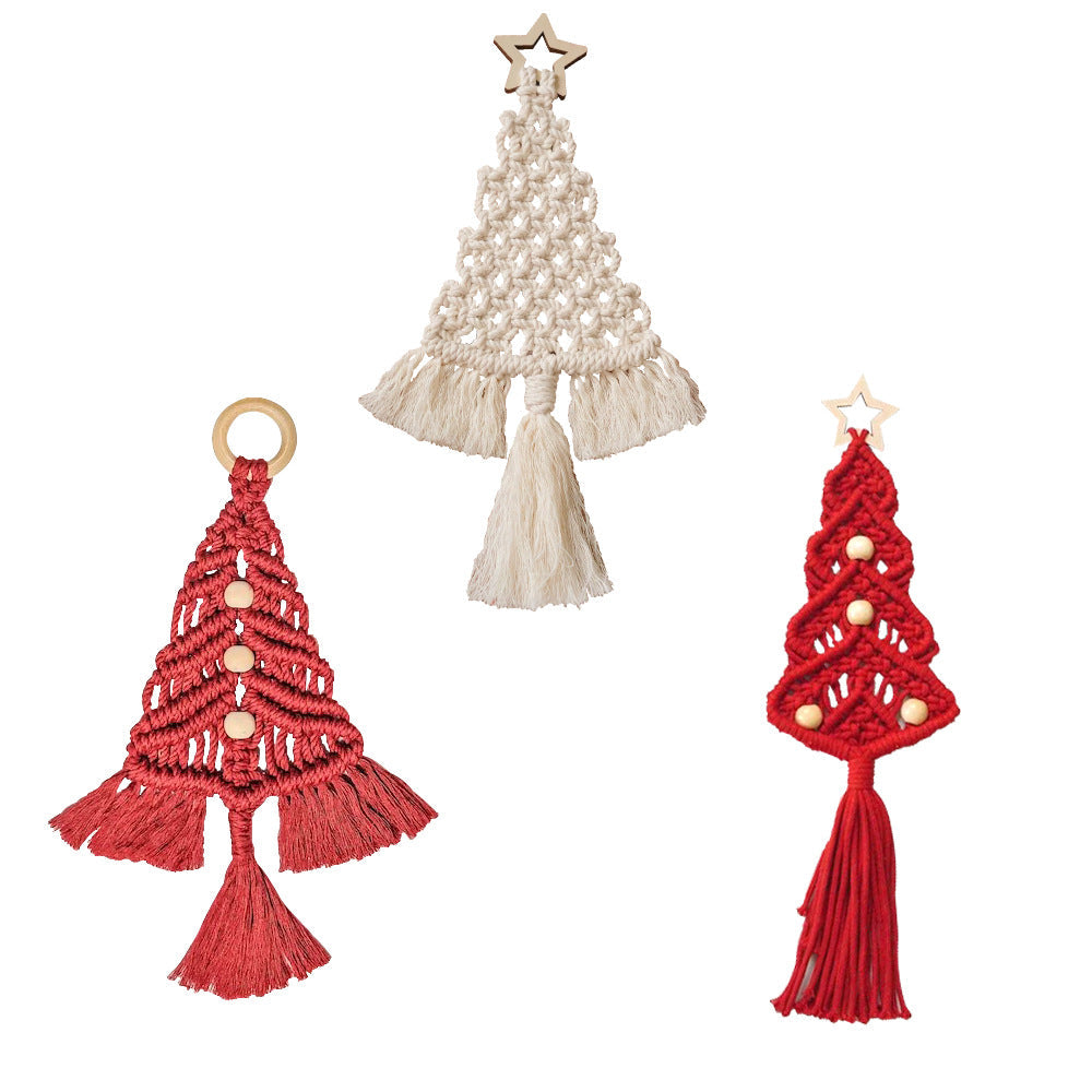 DIY Christmas Tree Tapestry Kit For Handmade Wall Decor