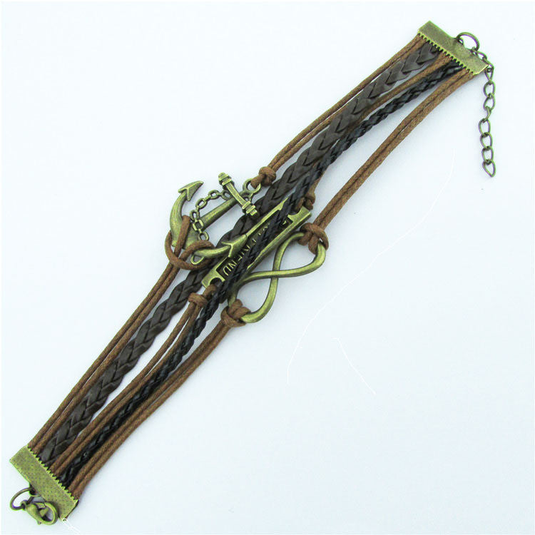 RETRO BESTFRIEND MULTILAYER WOVEN BRACELET