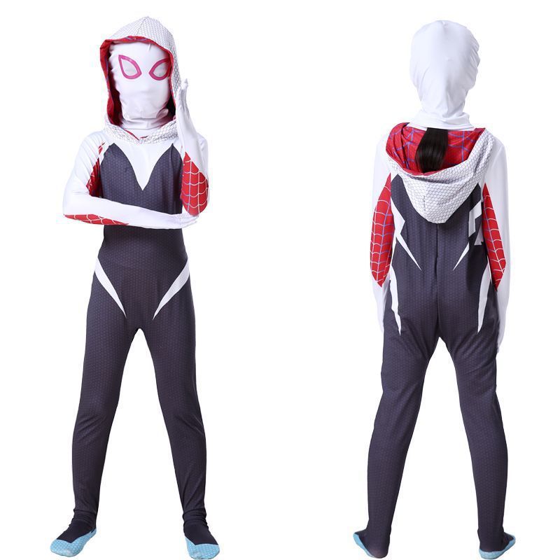 Venom Gwen Spider-Man Cosplay Costume For Kids Halloween Performance