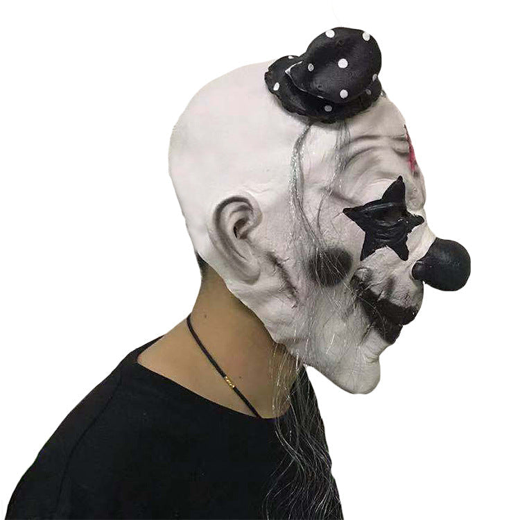 Halloween Clown Mask Scary Prank Party Costume Accessory