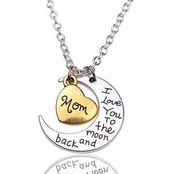 VALENTINE'S DAY GIFT MOON SUN NECKLACE
