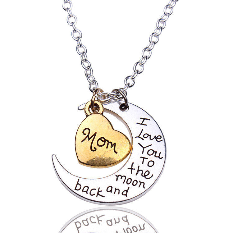 VALENTINE'S DAY GIFT MOON SUN NECKLACE