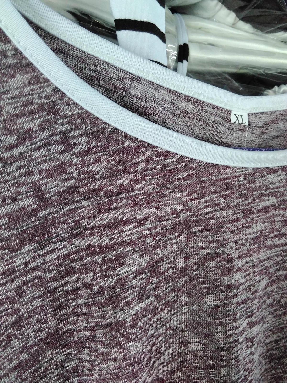 SCOOP LONG SLEEVES CASUAL STRIPED LOOSE T-SHIRT