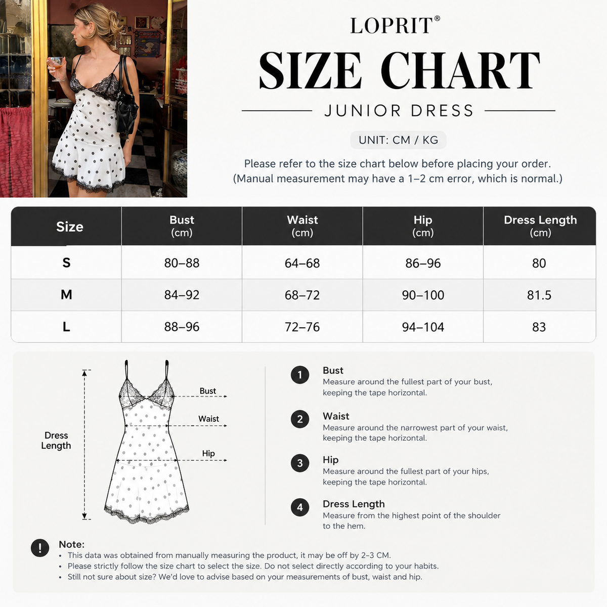 Paris Dot Mini Dress
