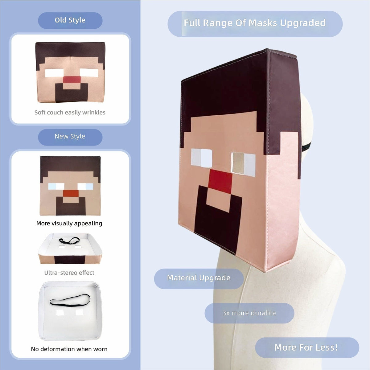 Minecraft Halloween Costume For Kids And Adults Role Play