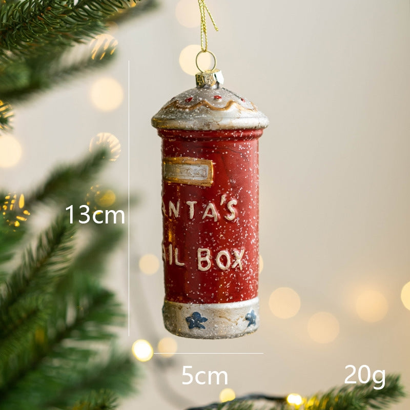 Christmas Tree Ornaments Painted Decorations