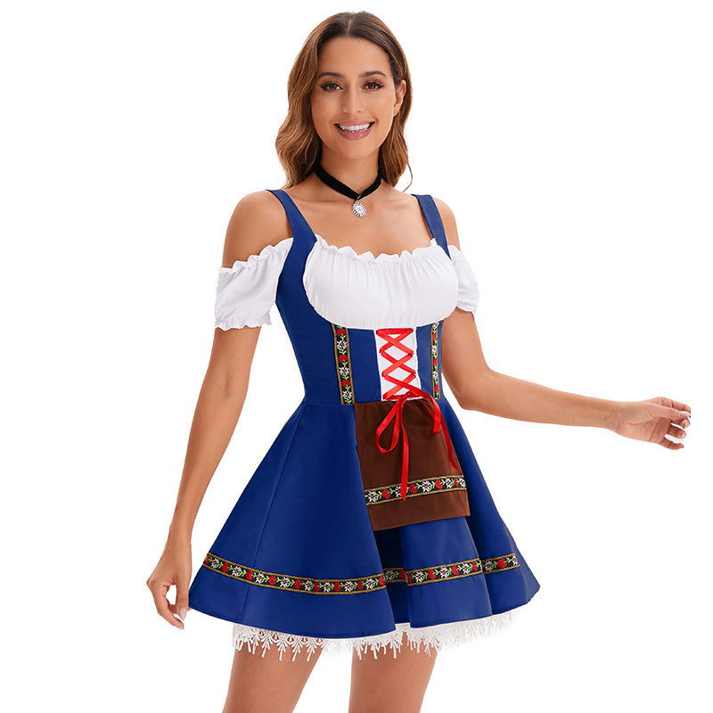 Halloween Party Beer Girl Dress Cosplay Costume