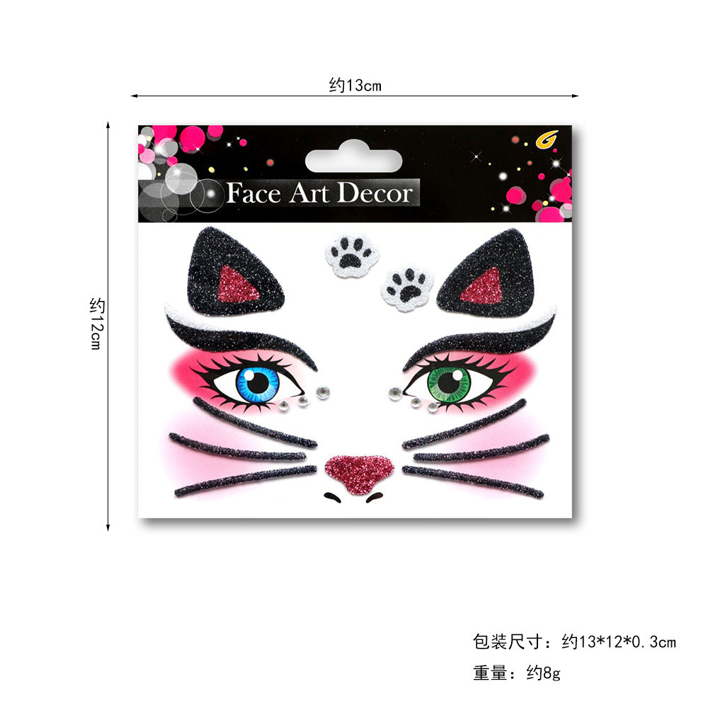 Cat Ears Headband Halloween Costume Party Animal Headwear