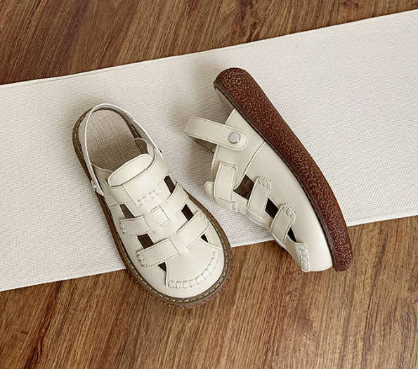 Women Bohemian Casual Close Toe Thick sole Sandals Slip-On