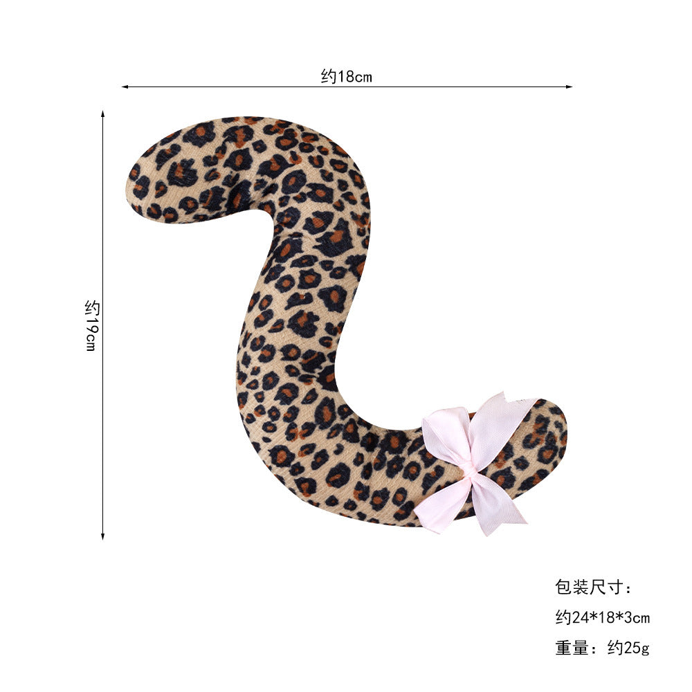Halloween Animal Tail Costume Cow Tiger Tail Set