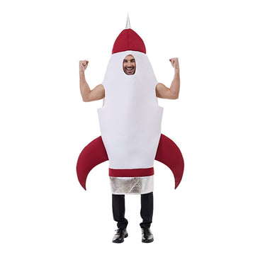 Adults Rocket Cosplay Halloween Party Stage Costume