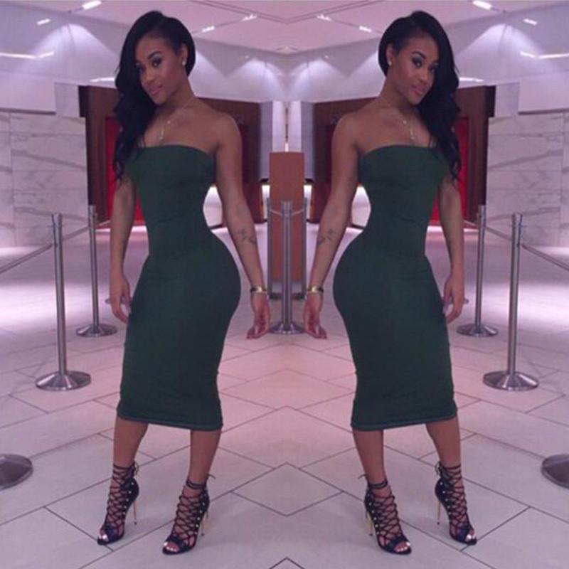 OFF SHOULDER SLEEVELESS SHEATH KNEE-LENGTH DRESS