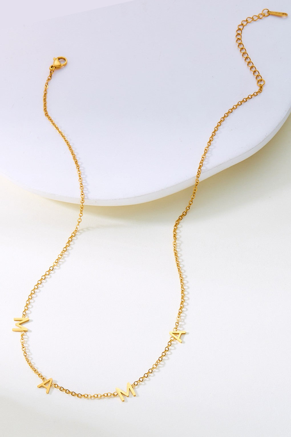 Mika 18K Mama Necklace