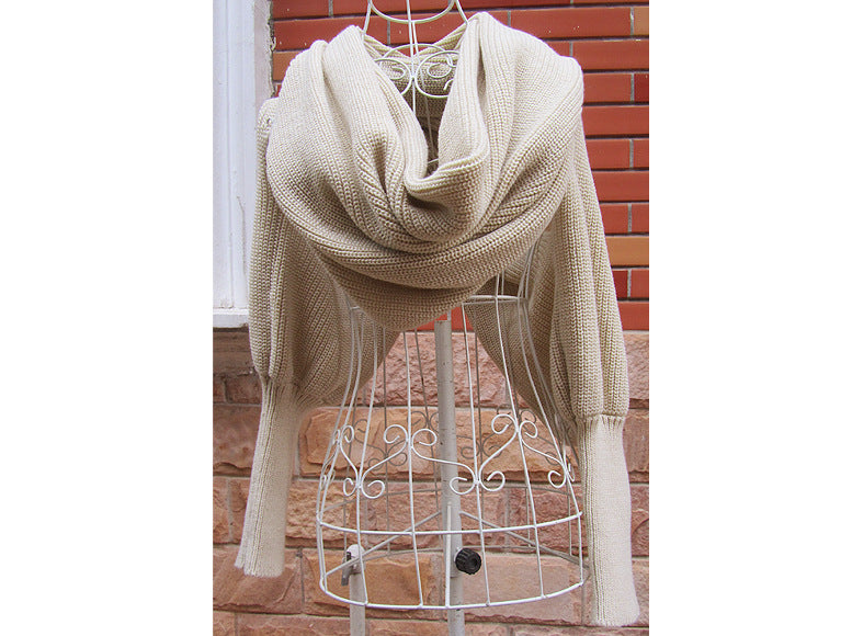 RIBBED KNIT STRAPLESS V-NECK OFF SHOULDER SWEATER