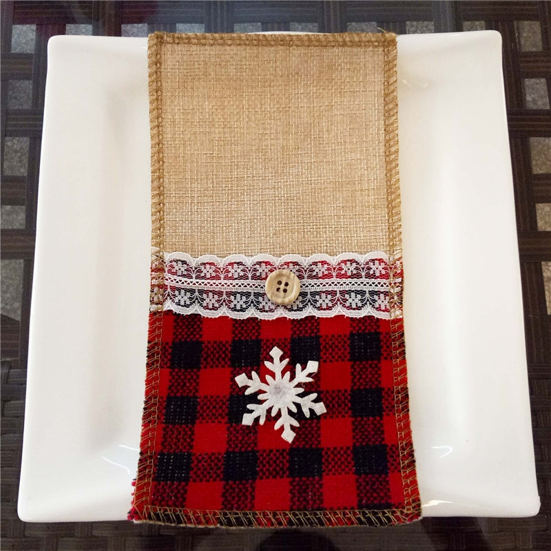Christmas Cutlery Bag