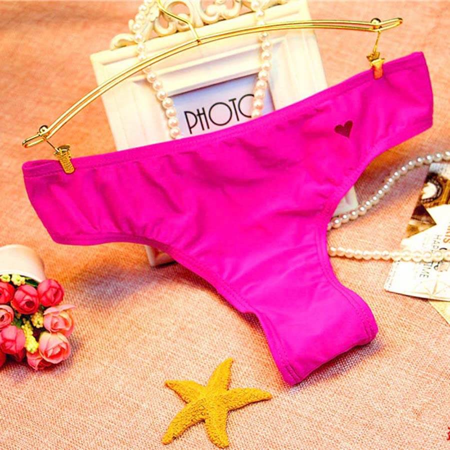 HEART DETAIL BIKINI BOTTOM