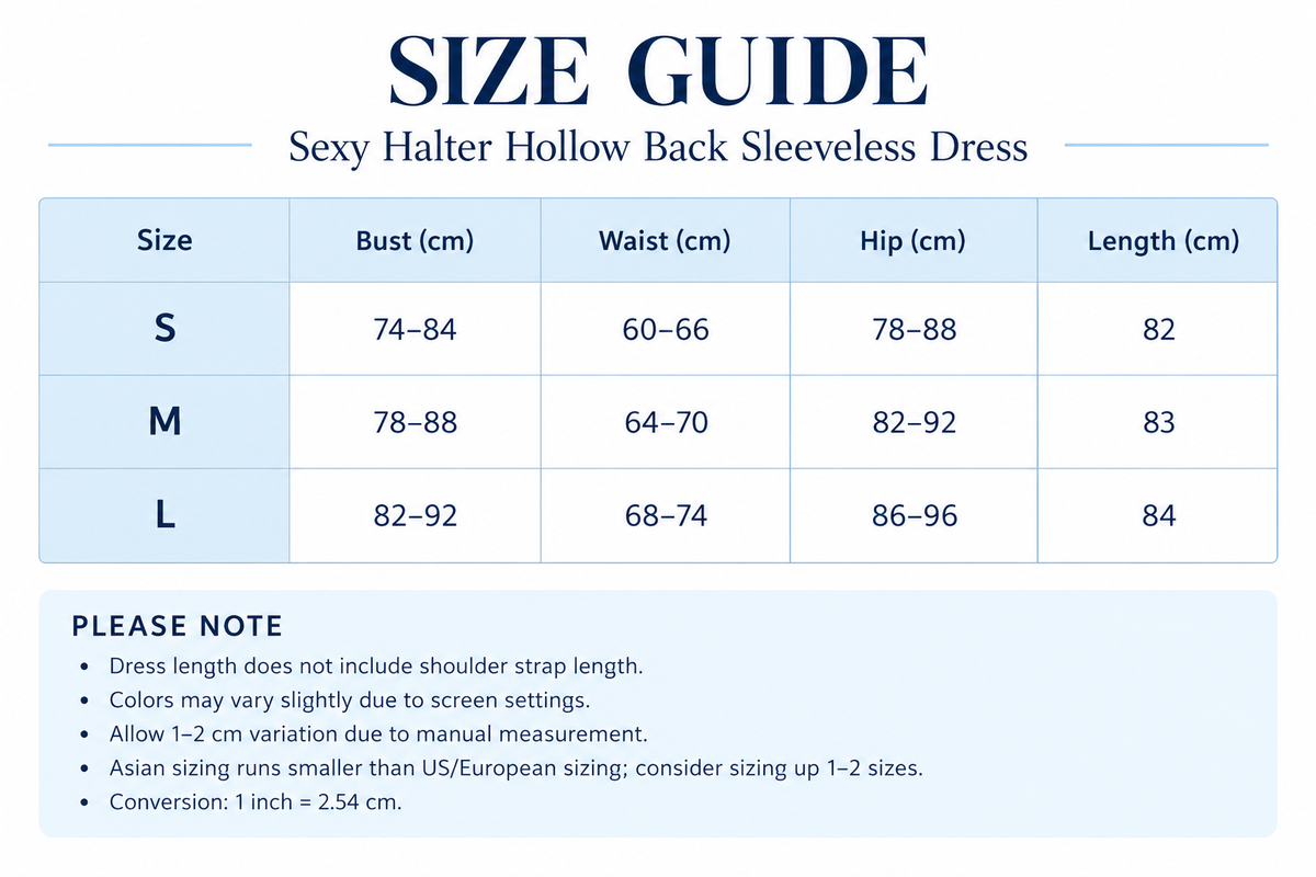 FASHION HALTER HOLLOW BACK SLEEVELESS DRESS
