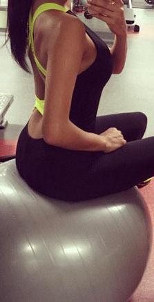 BACK CROSS BANDAGE SLEEVELESS ELASTIC BODY SPORTS JUMPSUITS