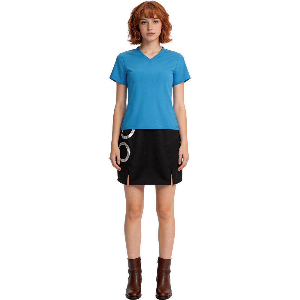 One Piece Season 2 Cosplay Costume: Nami And Luffy Short Sleeve Set