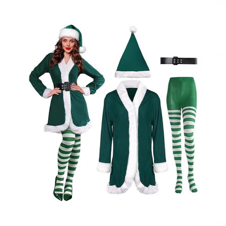 Santa Claus Costume For Women Christmas Cosplay Party