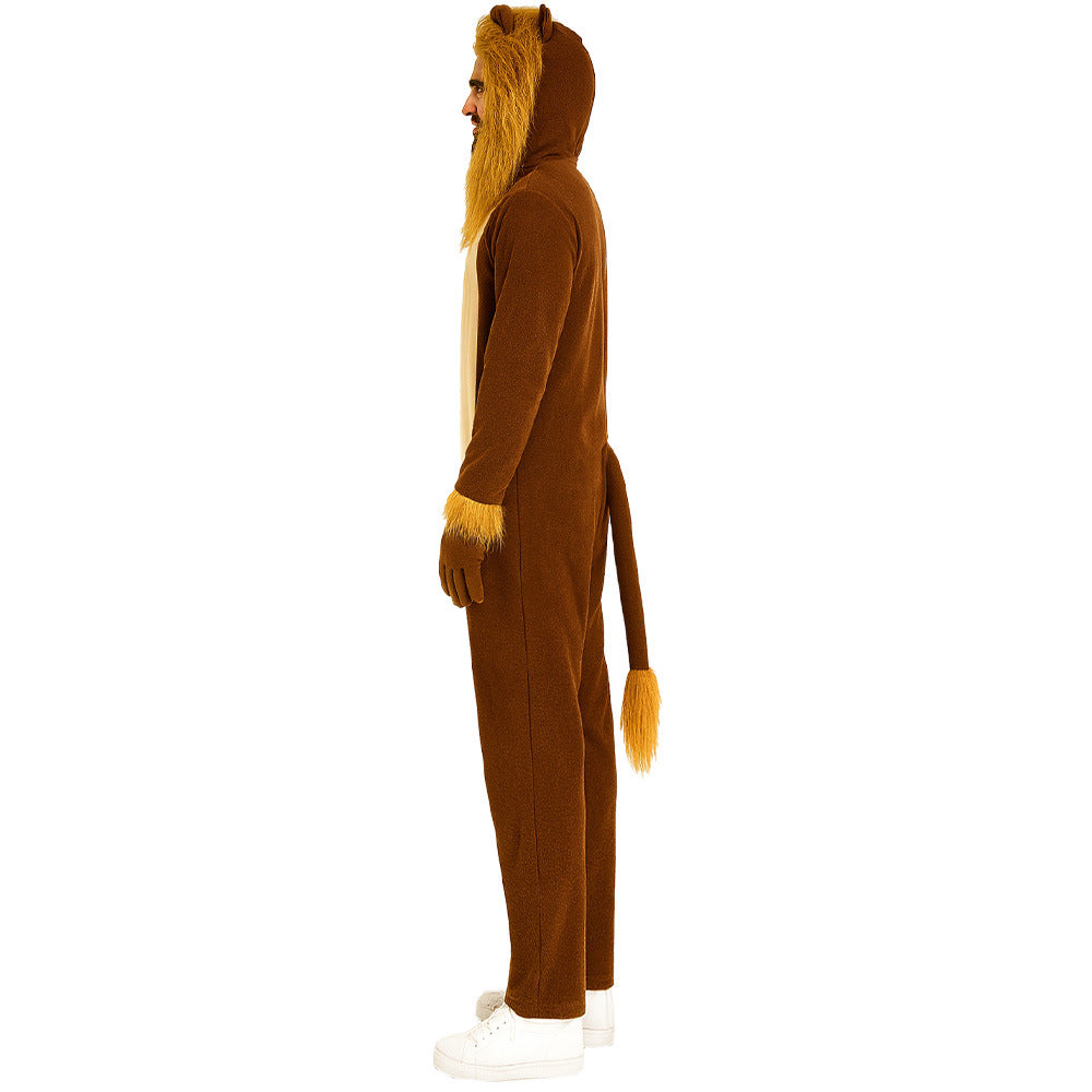 Halloween Lion Costume Adult Stage Performance Cosplay