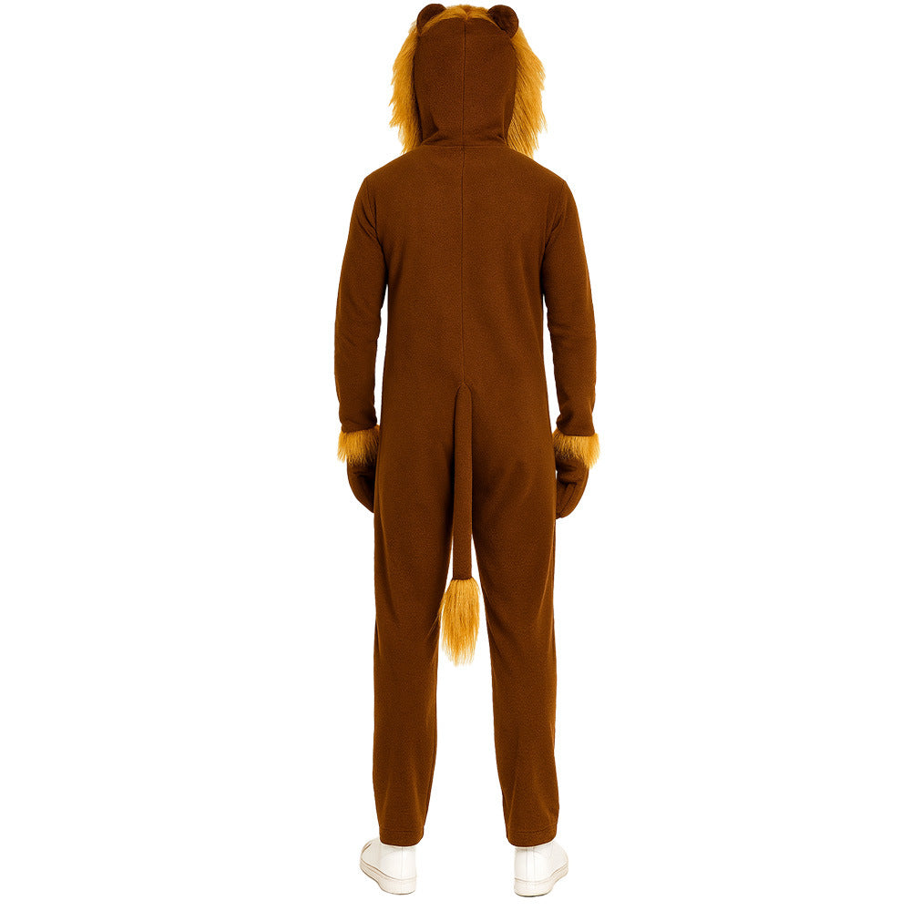 Halloween Lion Costume Adult Stage Performance Cosplay