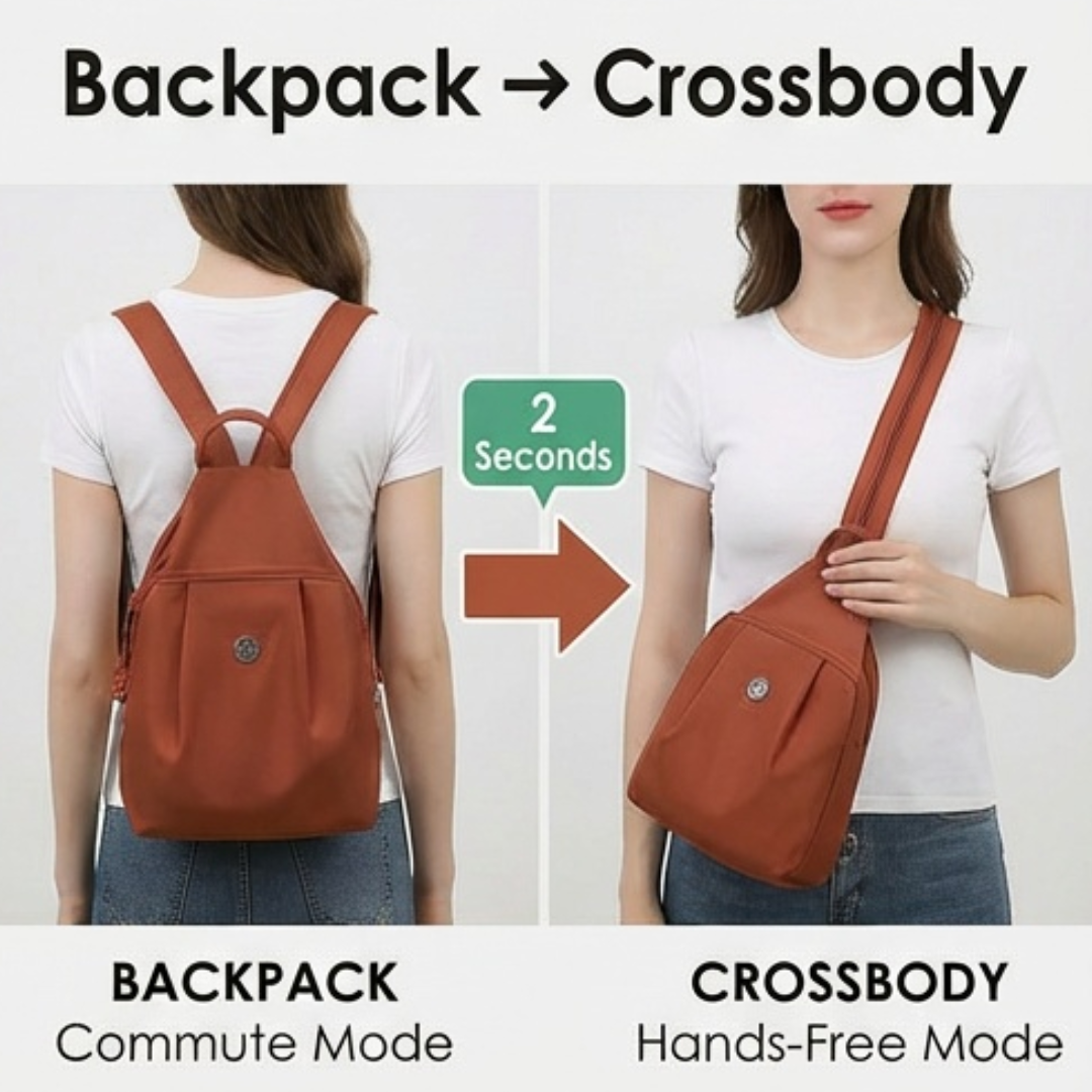Waterproof 2-Way Commuter Bag
