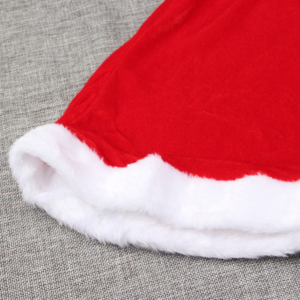 Christmas Velvet Cape Children's Performance Costume Wholesale