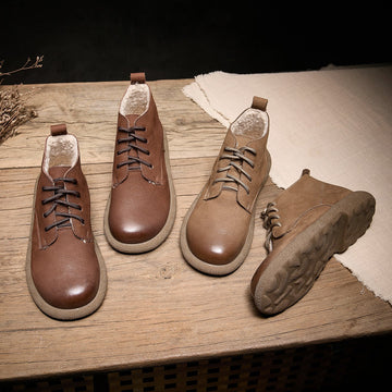 Winter Warm Retro Classic Soft Sole Versatile Ankle Boots