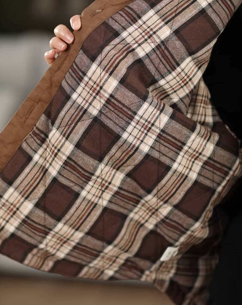 Winter Casual Cotton Solid Color Cotton-In Warm Thick Shirt Coat