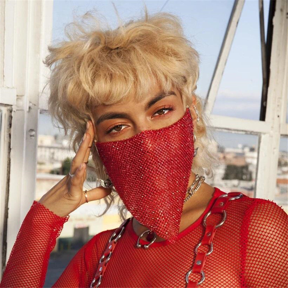 Halloween Diamond Face Mask