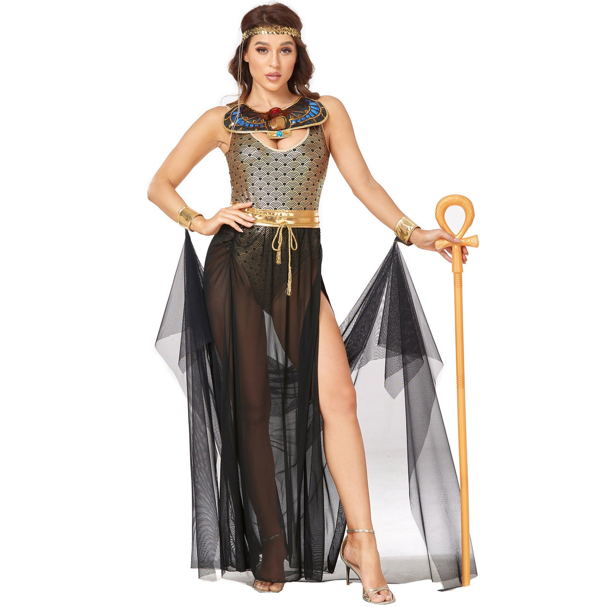 Ancient Greek Egyptian Goddess Medieval Halloween Costume