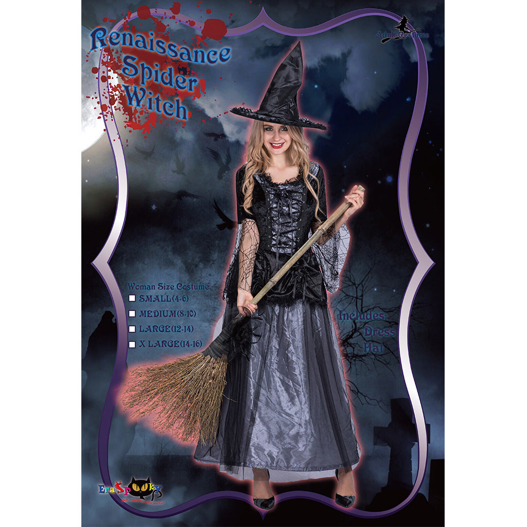 Adult Witch Costume For Halloween Cosplay Party