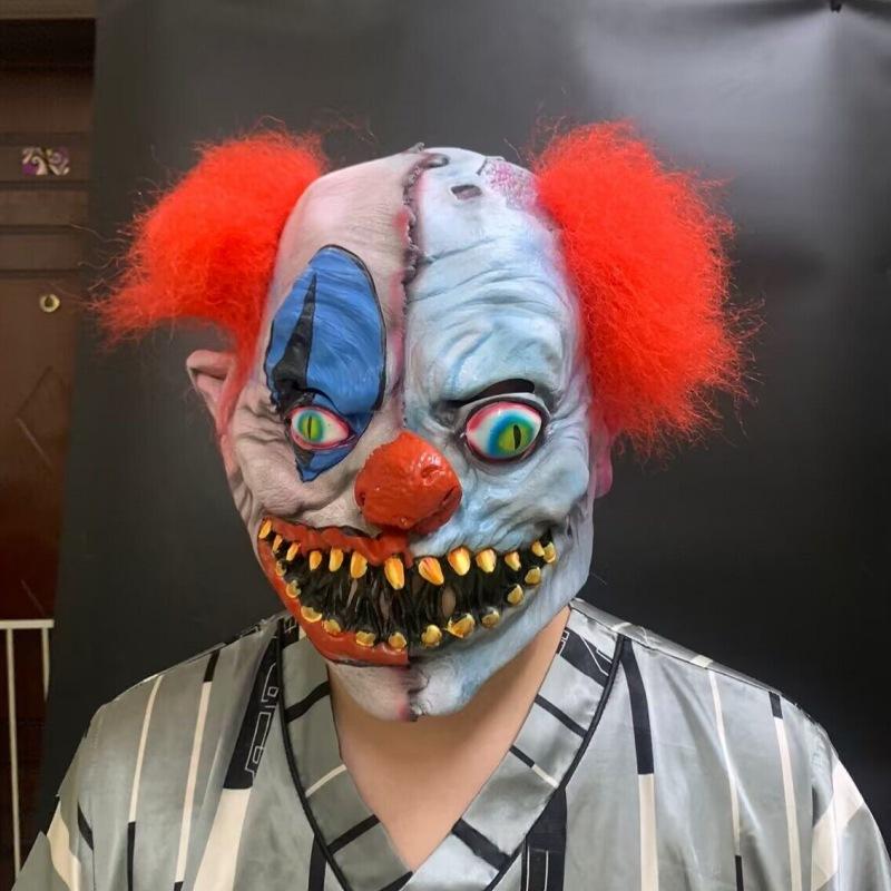 Halloween Christmas Horror Latex Clown Mask
