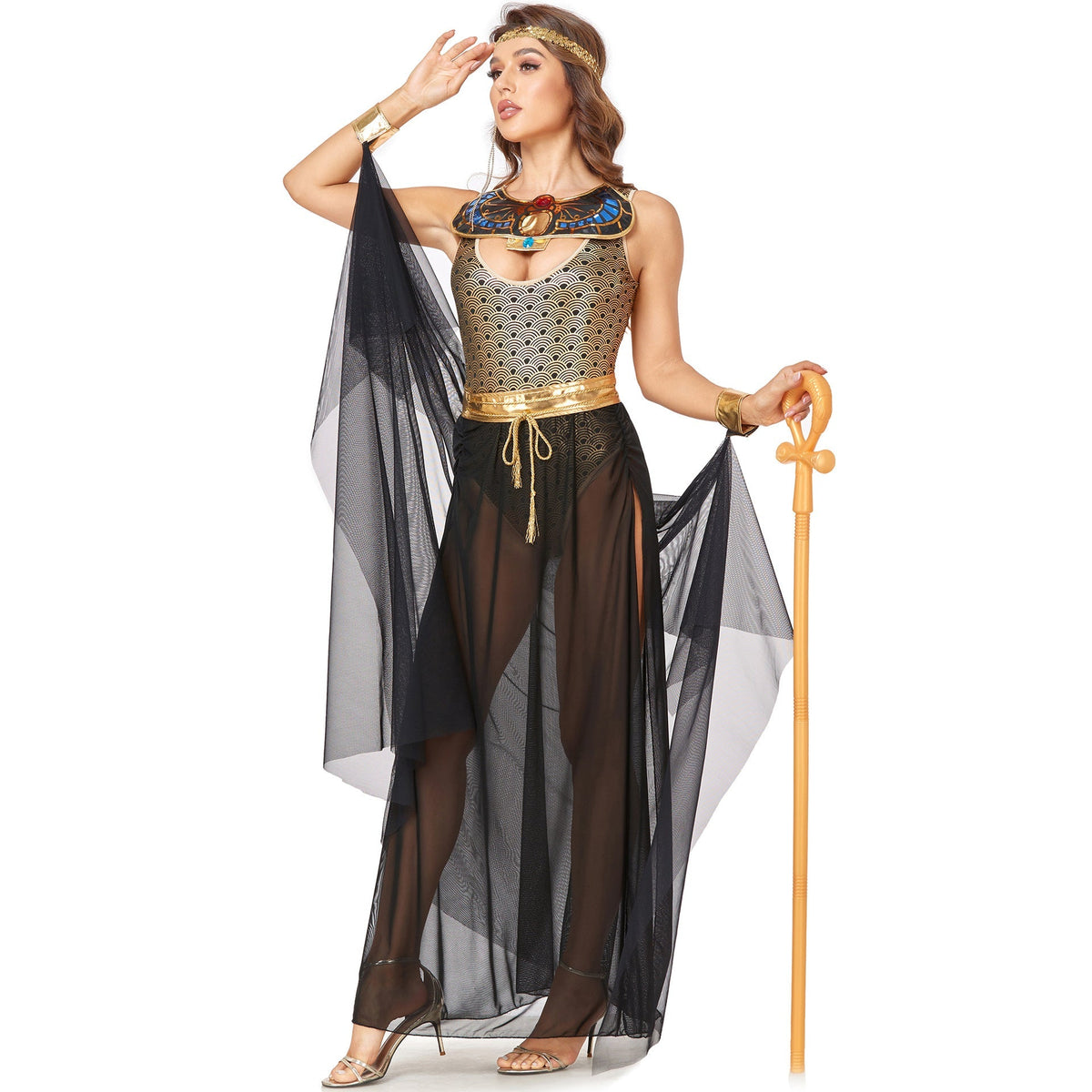 Ancient Greek Egyptian Goddess Medieval Halloween Costume