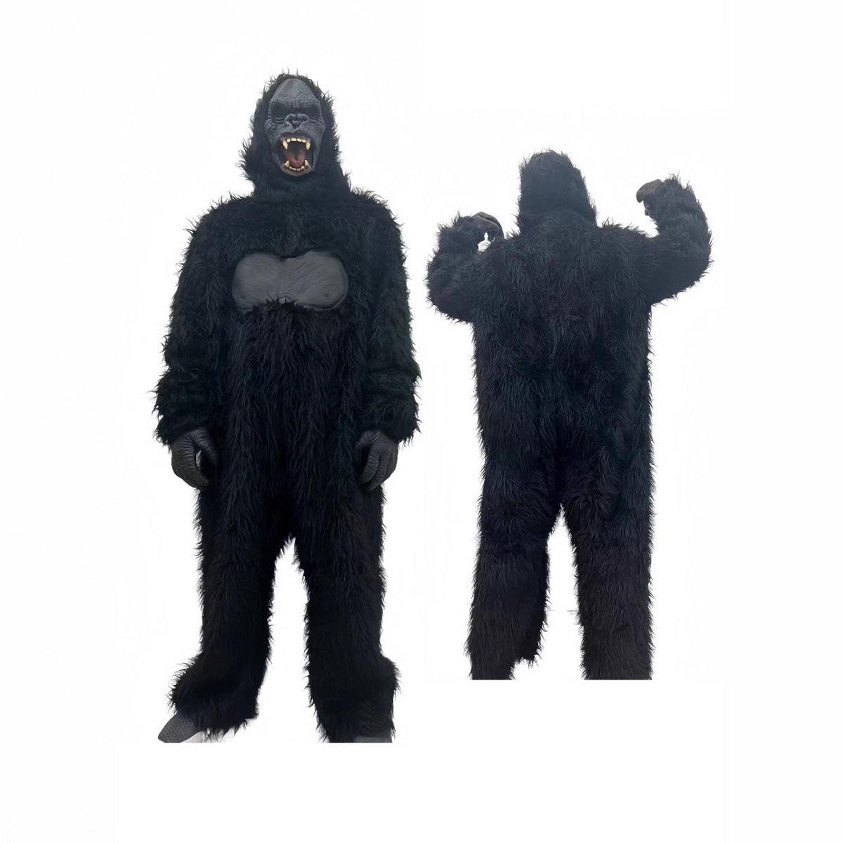 Gorilla Costume Halloween Animal Cosplay Fancy Dress
