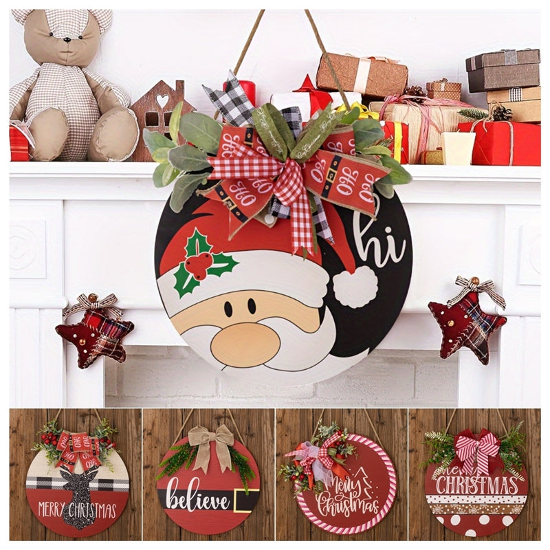 Christmas Decoration Ribbon Webbing Memorial Cartoon Gift