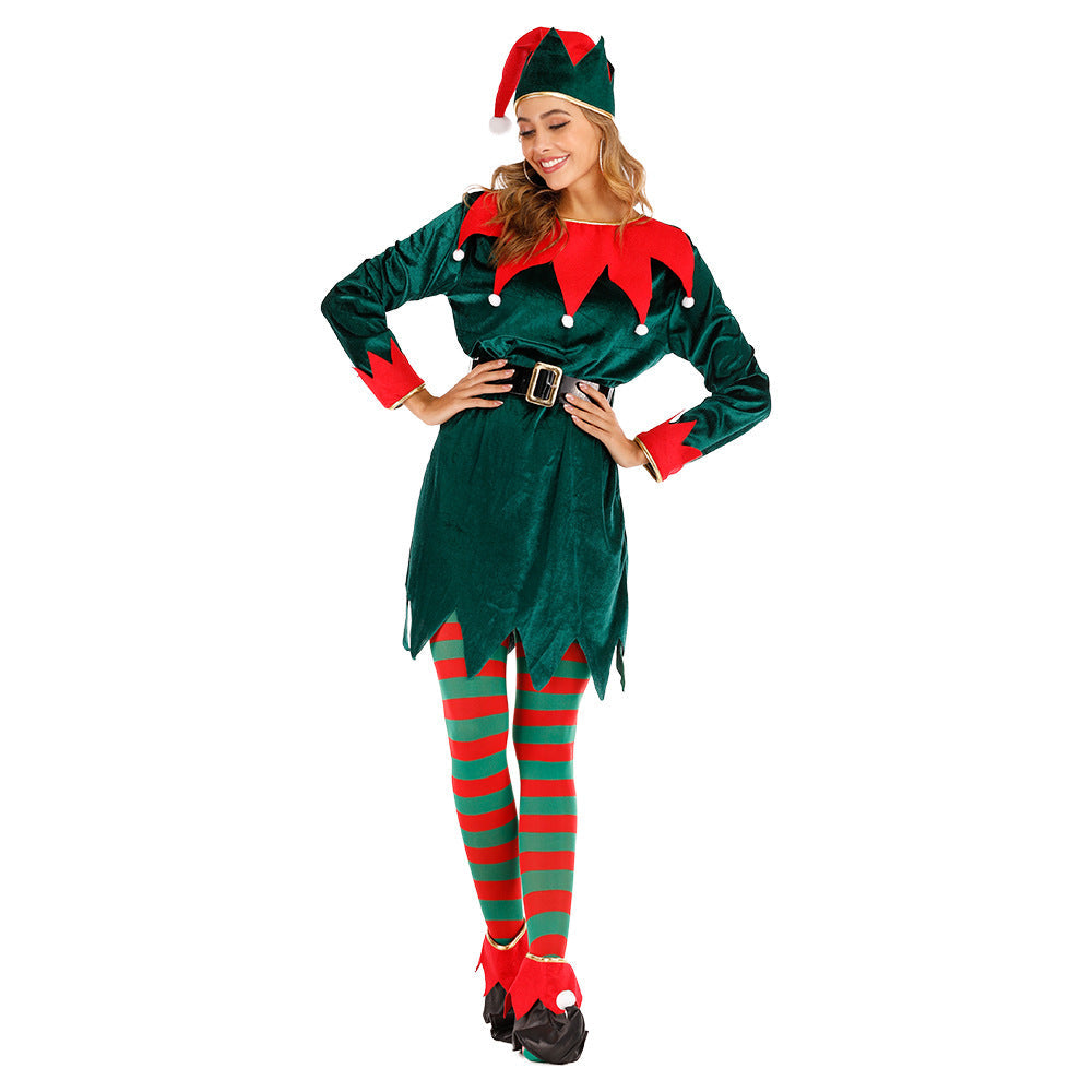Christmas Elf Women's Costume Set , Multiple Sizes