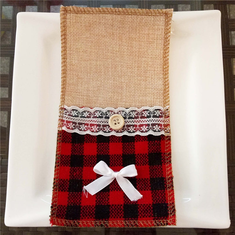 Christmas Cutlery Bag